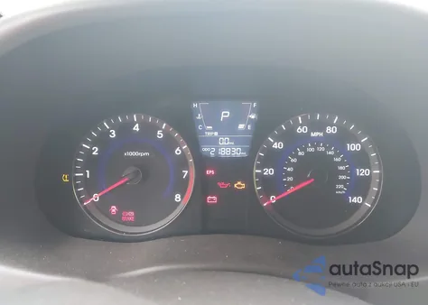 2013 Hyundai Accent Gls z USA, uszkodzony, nr VIN KMHCU4AEXDU462840